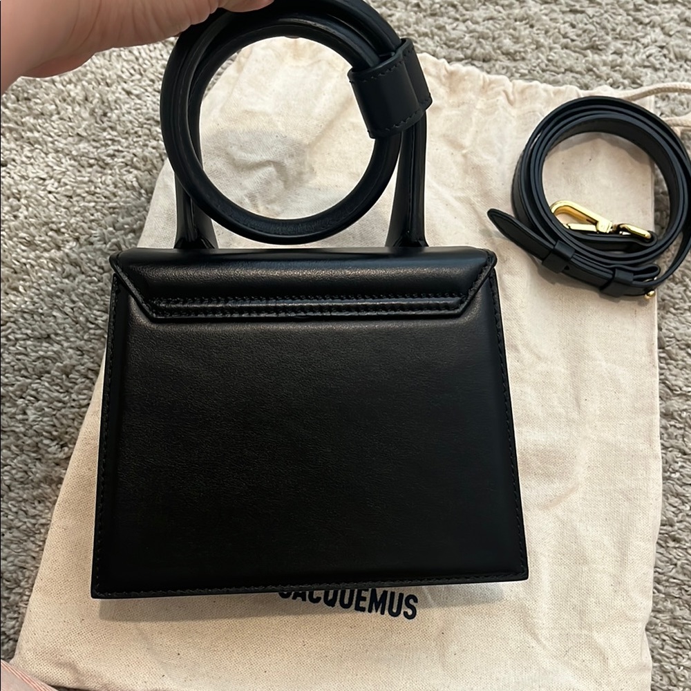 Jacquemus Black Leather Women's Bag - Picture 4 of 6